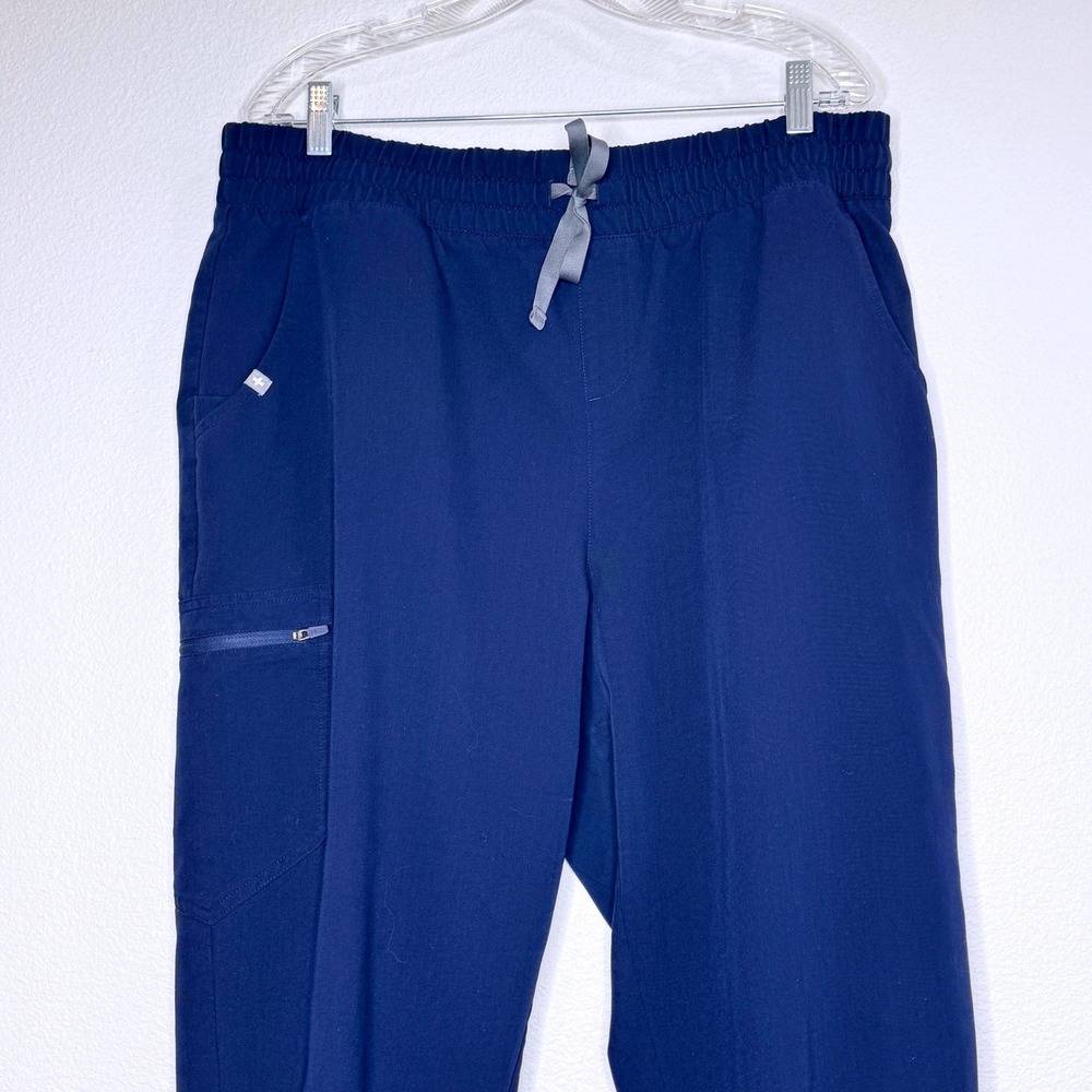 FIGS Women Zamora Jogger Scrub Pant Navy Size XXL Medical Nurse Doctor